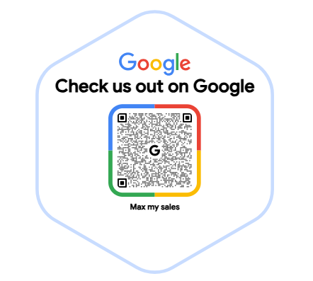 Scan to review Max My Sales on Google